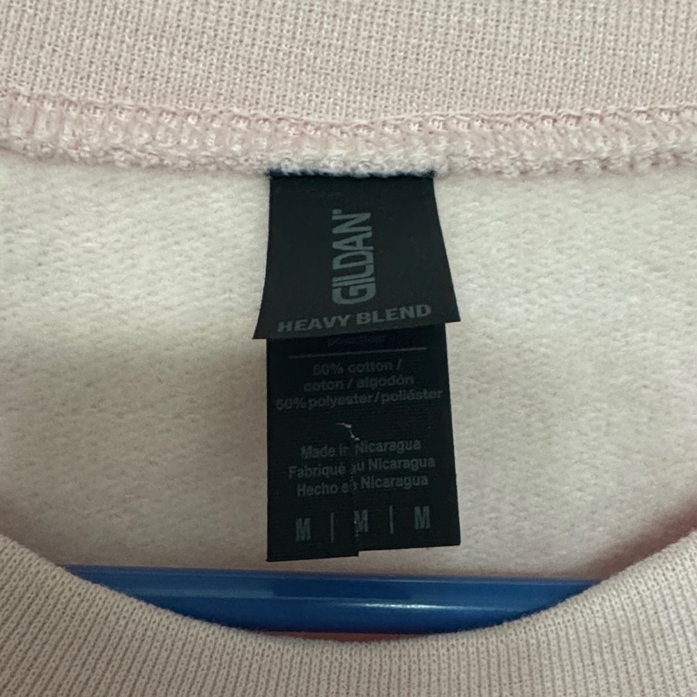 Gildan Pink Sweater with Nutcracker Design - Picture 2 of 4